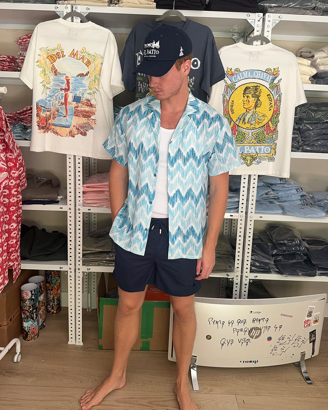 LENGUAS MALLORQUINAS LINEN SHIRT