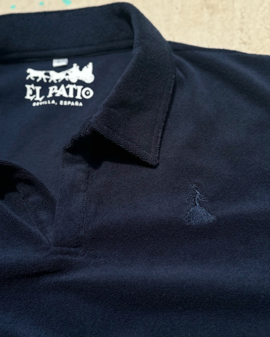 POLO DE FELPA FLAMENCA