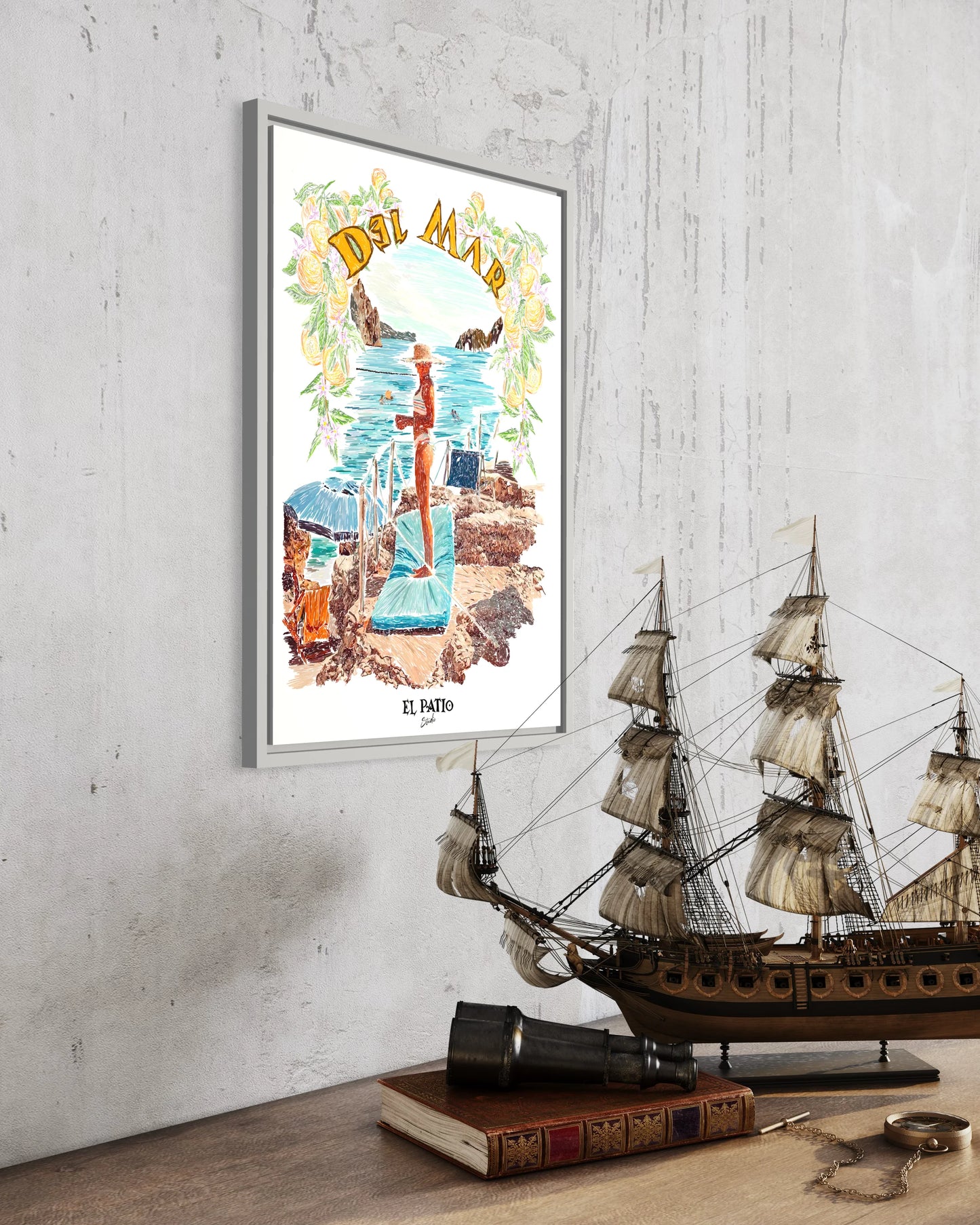 DEL MAR STUDIO PRINT