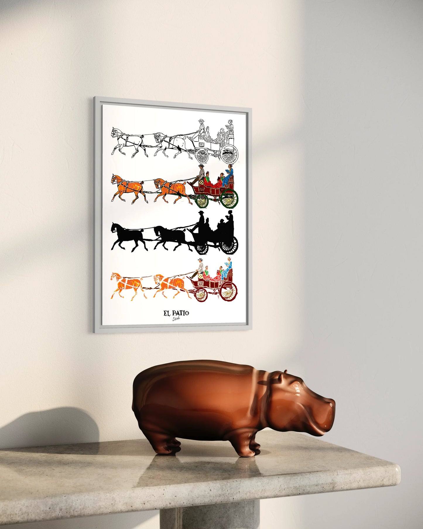 CARRIAGES STUDIO PRINT