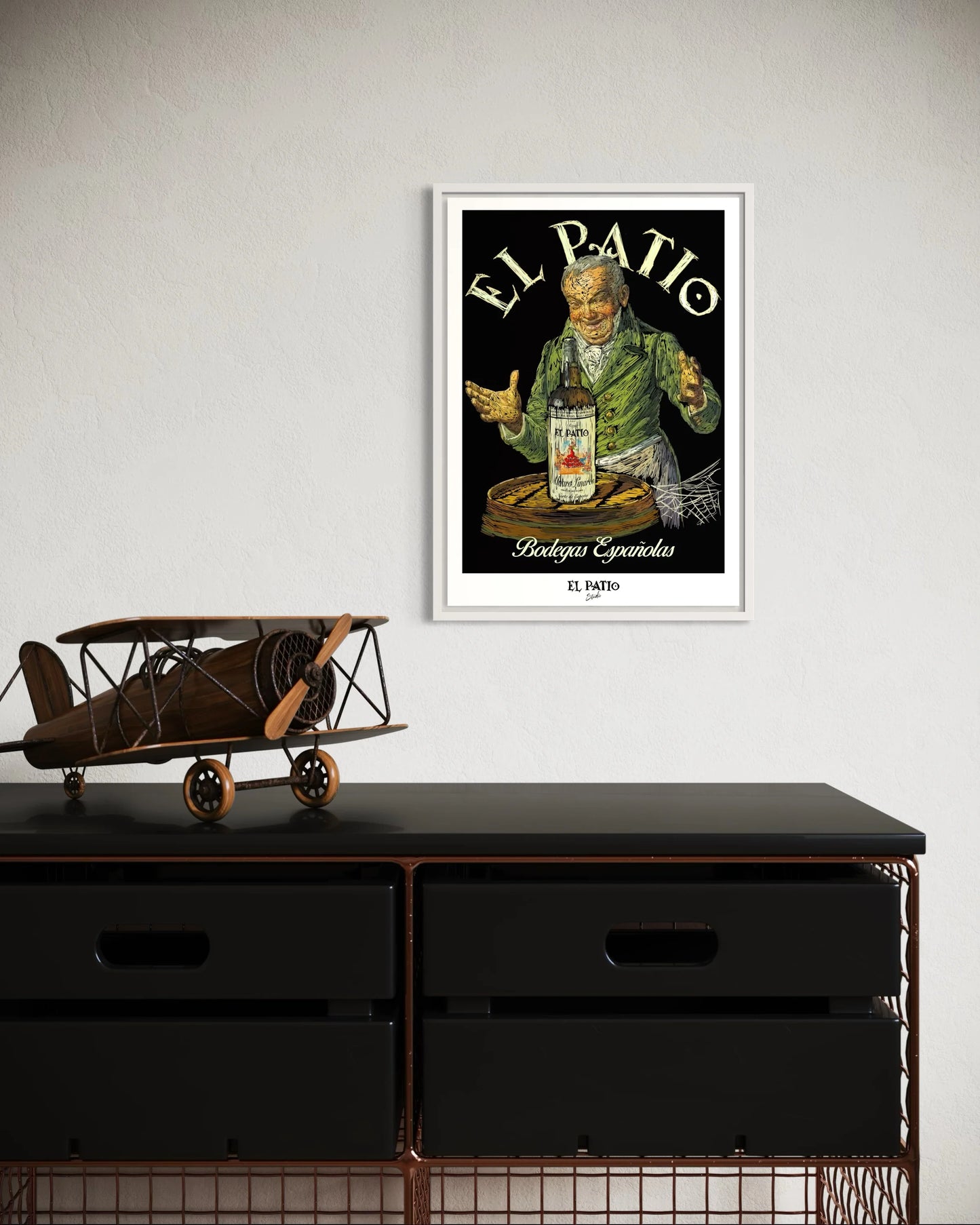 SPANISH WINE STUDIO PRINT