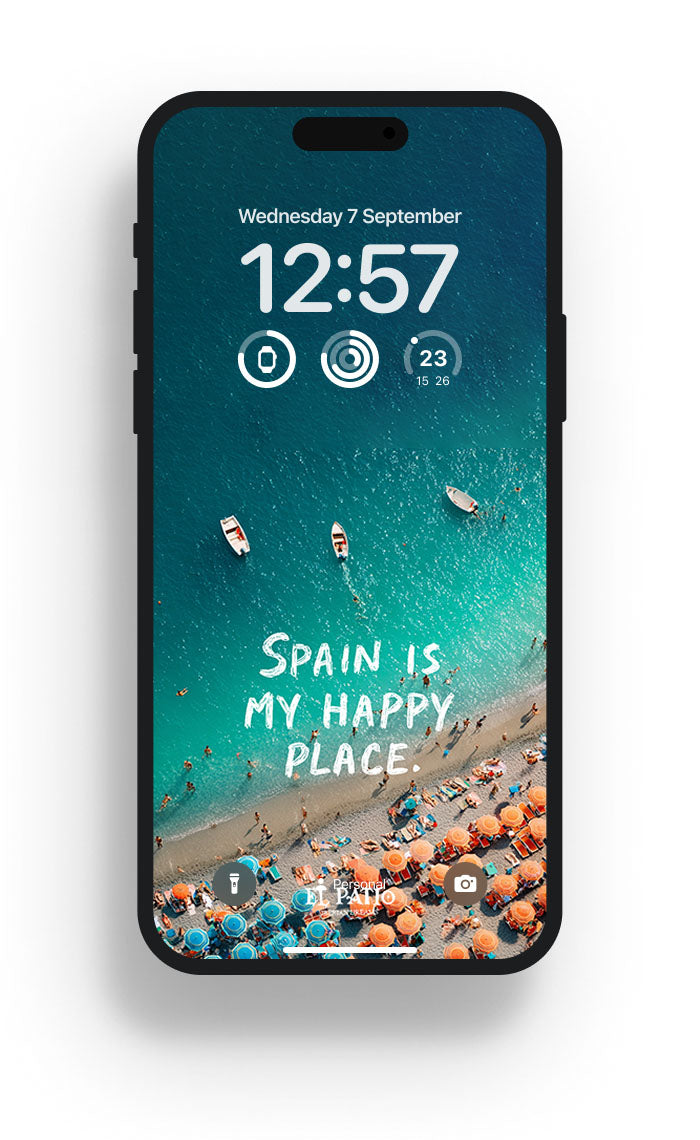 SPAIN IS MY HAPPY PLACE WALLPAPER IV