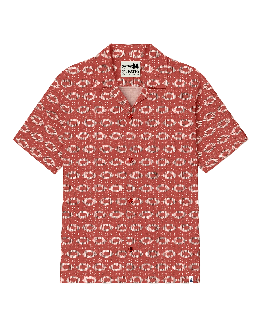 CAMISA DE LINO AZTECA