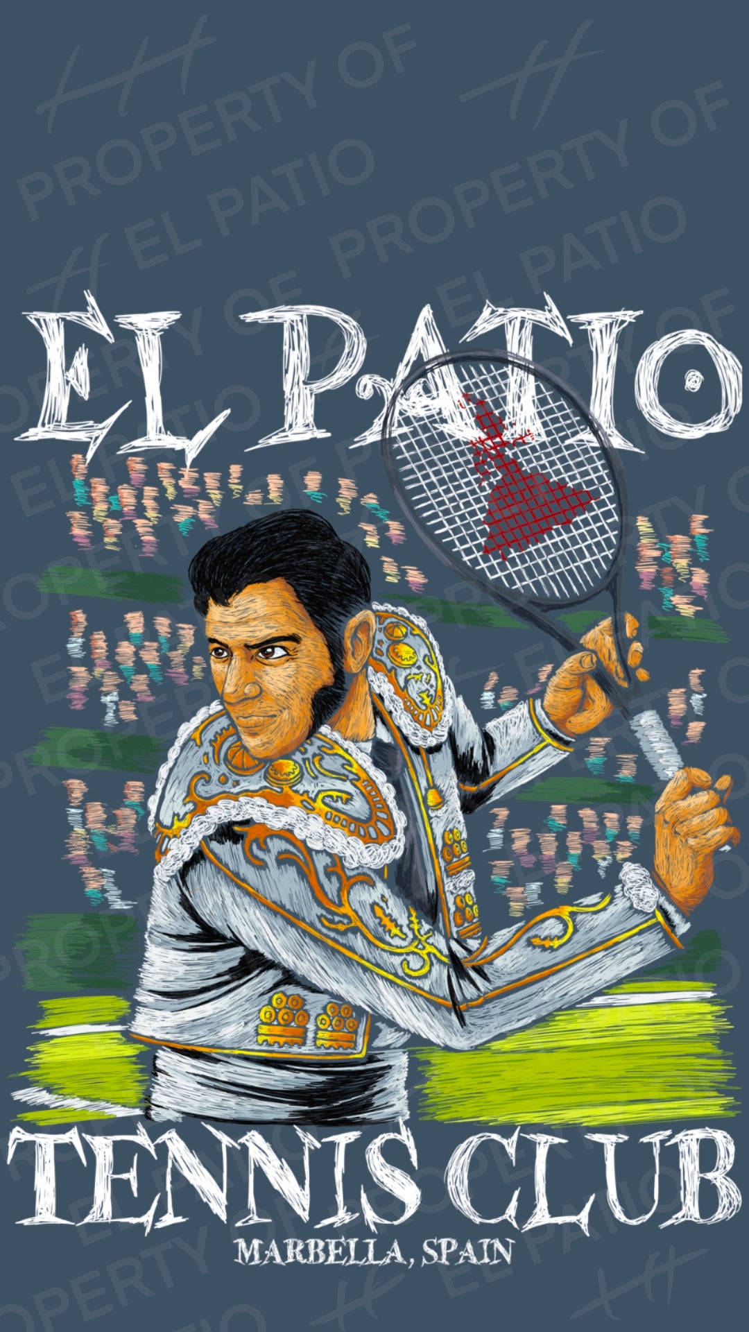 TORERO TENNIS CLUB WALLPAPER