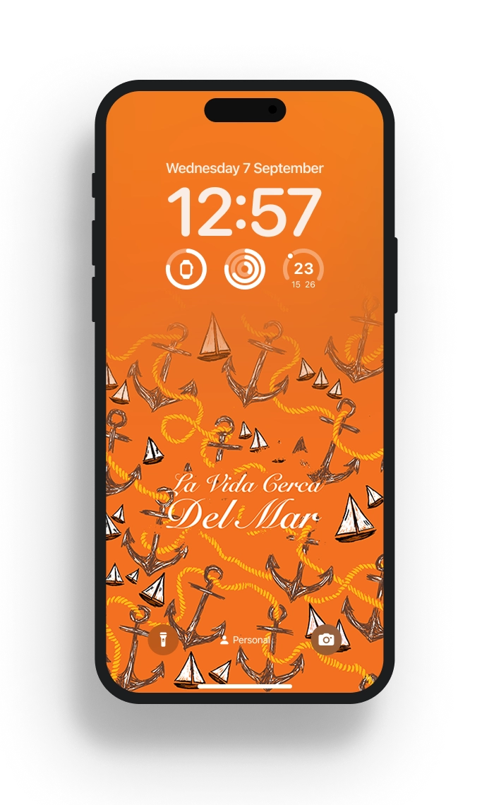 ANCHORS & SAILS WALLPAPER