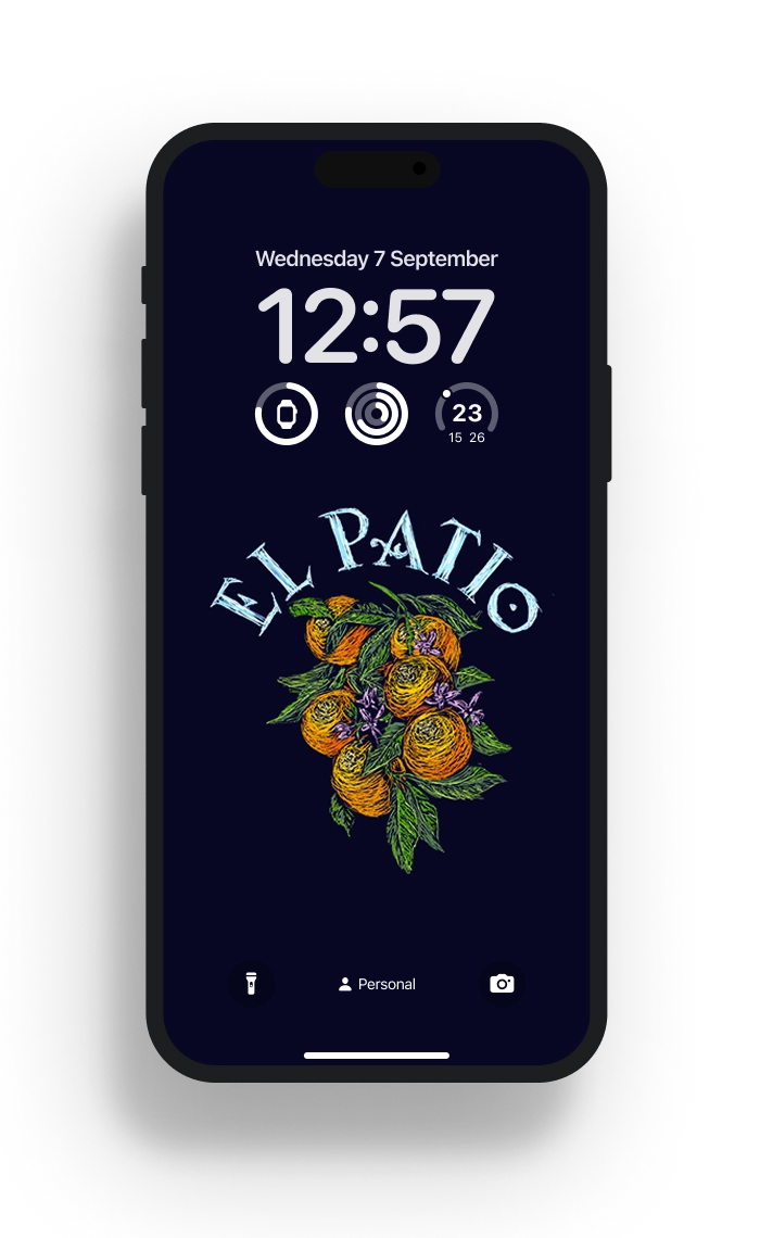 EL PATIO NARANJAS WALLPAPER