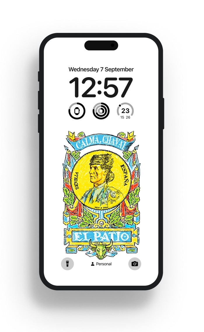 CALMA CHAVAL WALLPAPER