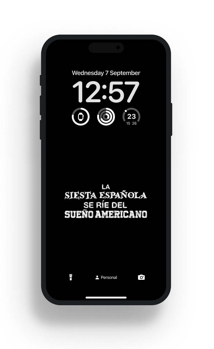 LA SIESTA ESPAÑOLA SE RÍE DEL SUEÑO AMERICANO WALLPAPER