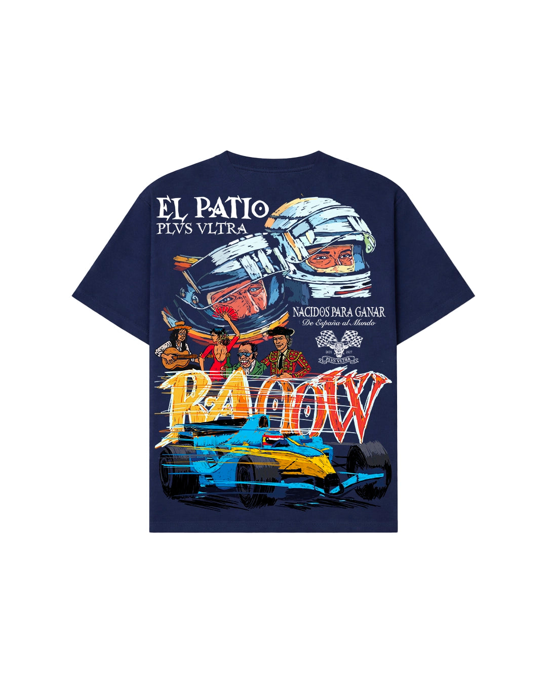 LA CAMISETA: RACING POSTER (Boxy Fit)