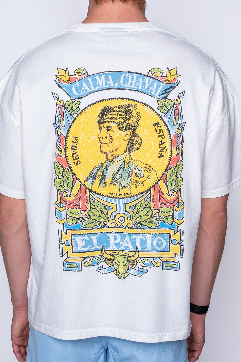 LA CAMISETA: CALMA, CHAVAL (Boxy Fit)