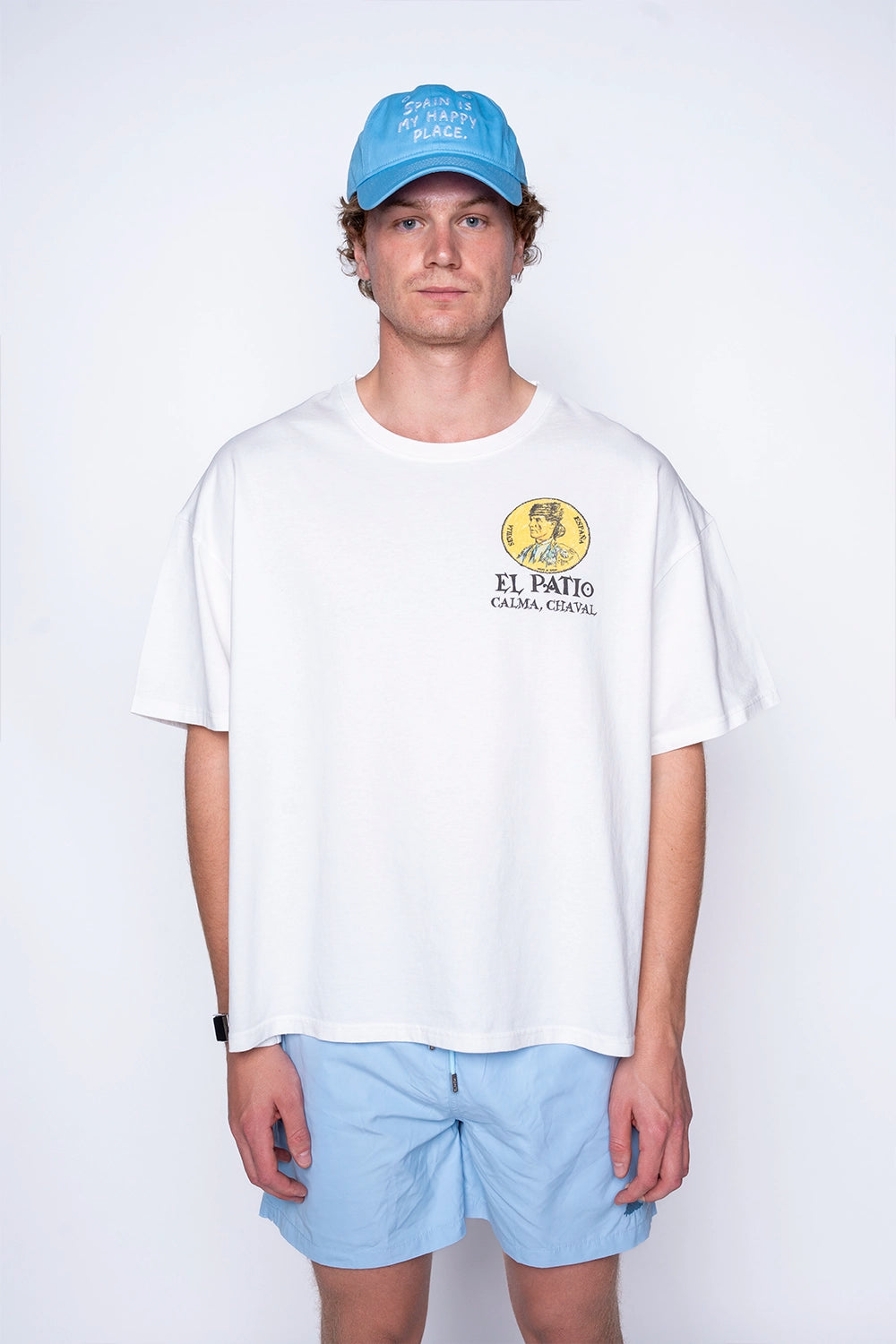 LA CAMISETA: CALMA, CHAVAL (Boxy Fit)