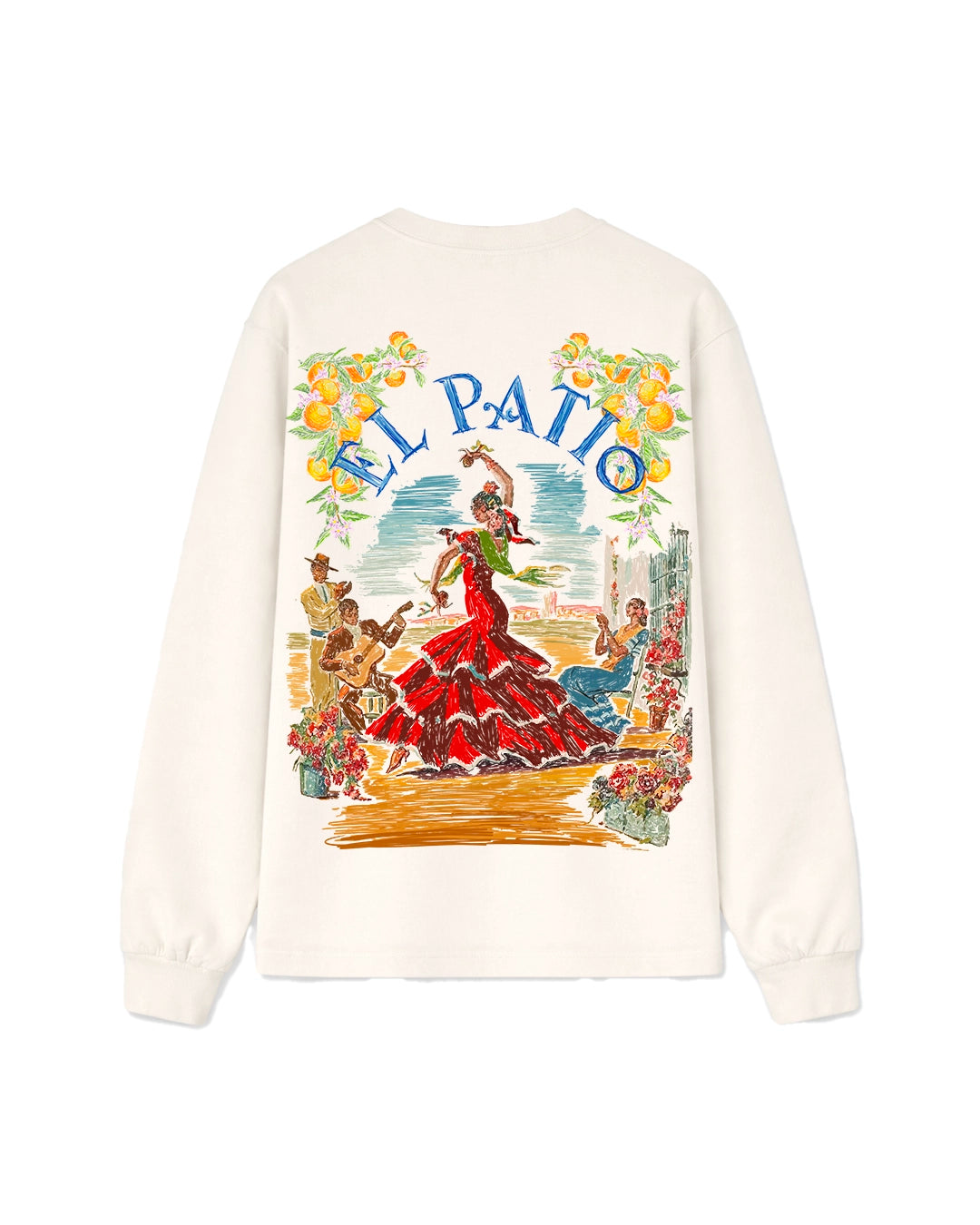 LA CAMISETA (LONG SLEEVE): FLAMENCA
