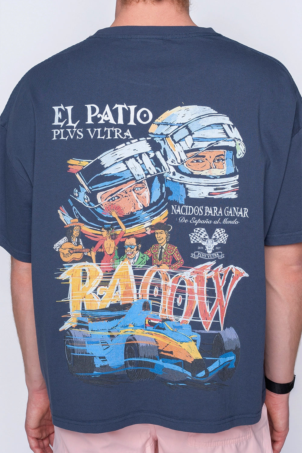 LA CAMISETA: RACING POSTER (Boxy Fit)