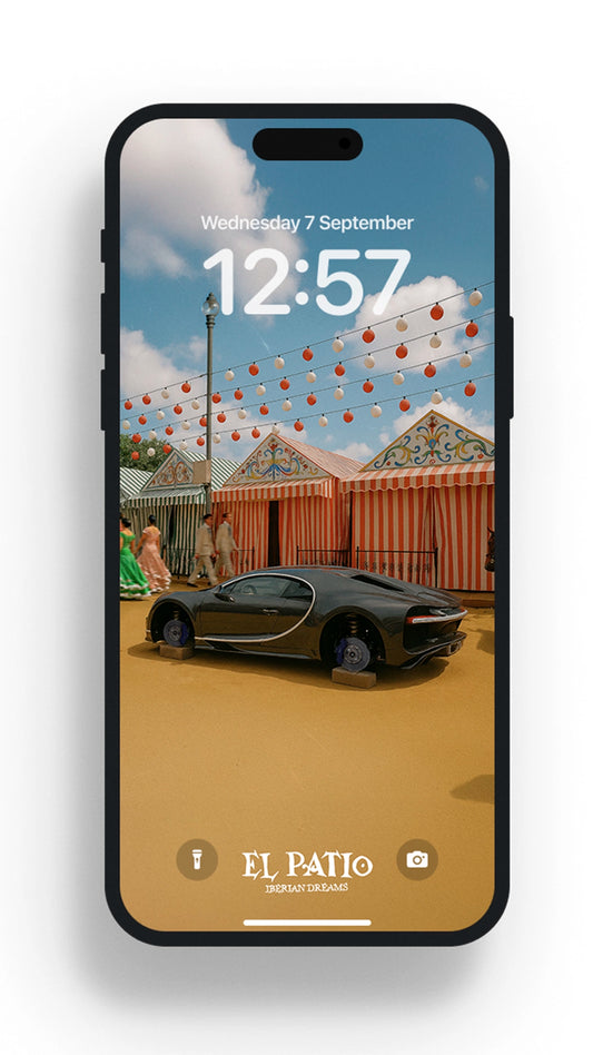SUPERCAR ON BRICKS WALLPAPER