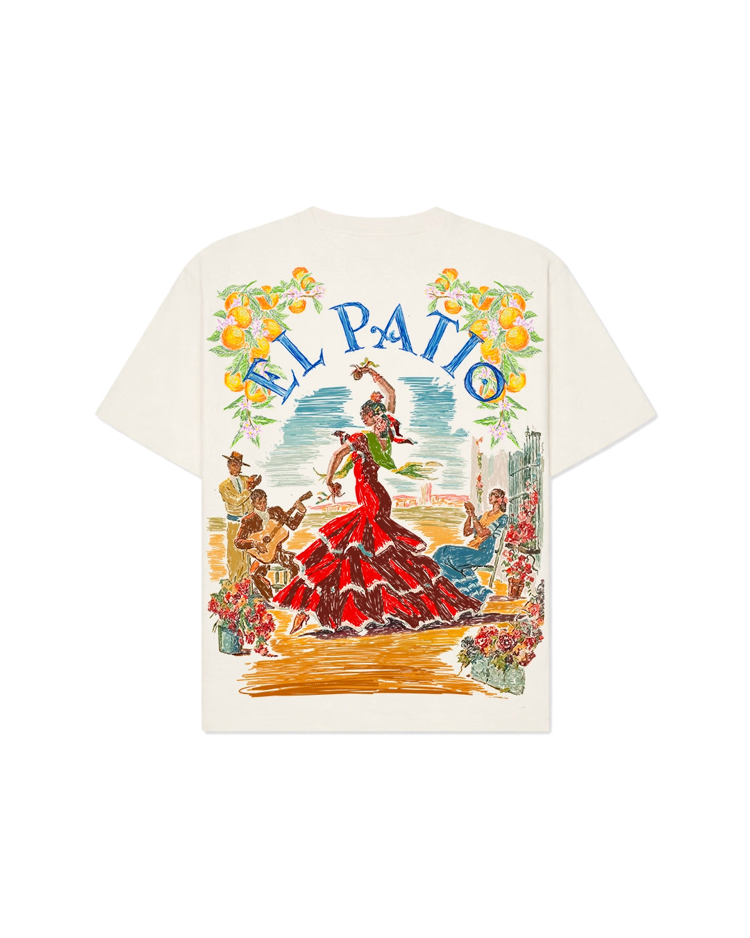 LA CAMISETA: FLAMENCA (Boxy Fit)