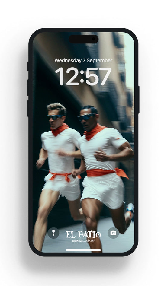 SAN FERMIN RUNNING CLUB WALLPAPER