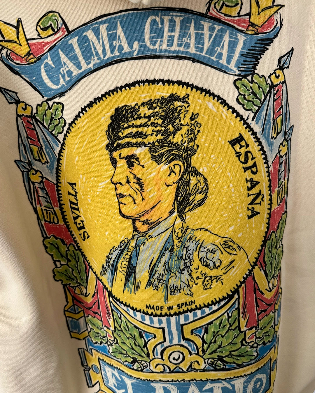 LA SUDADERA: CALMA, CHAVAL