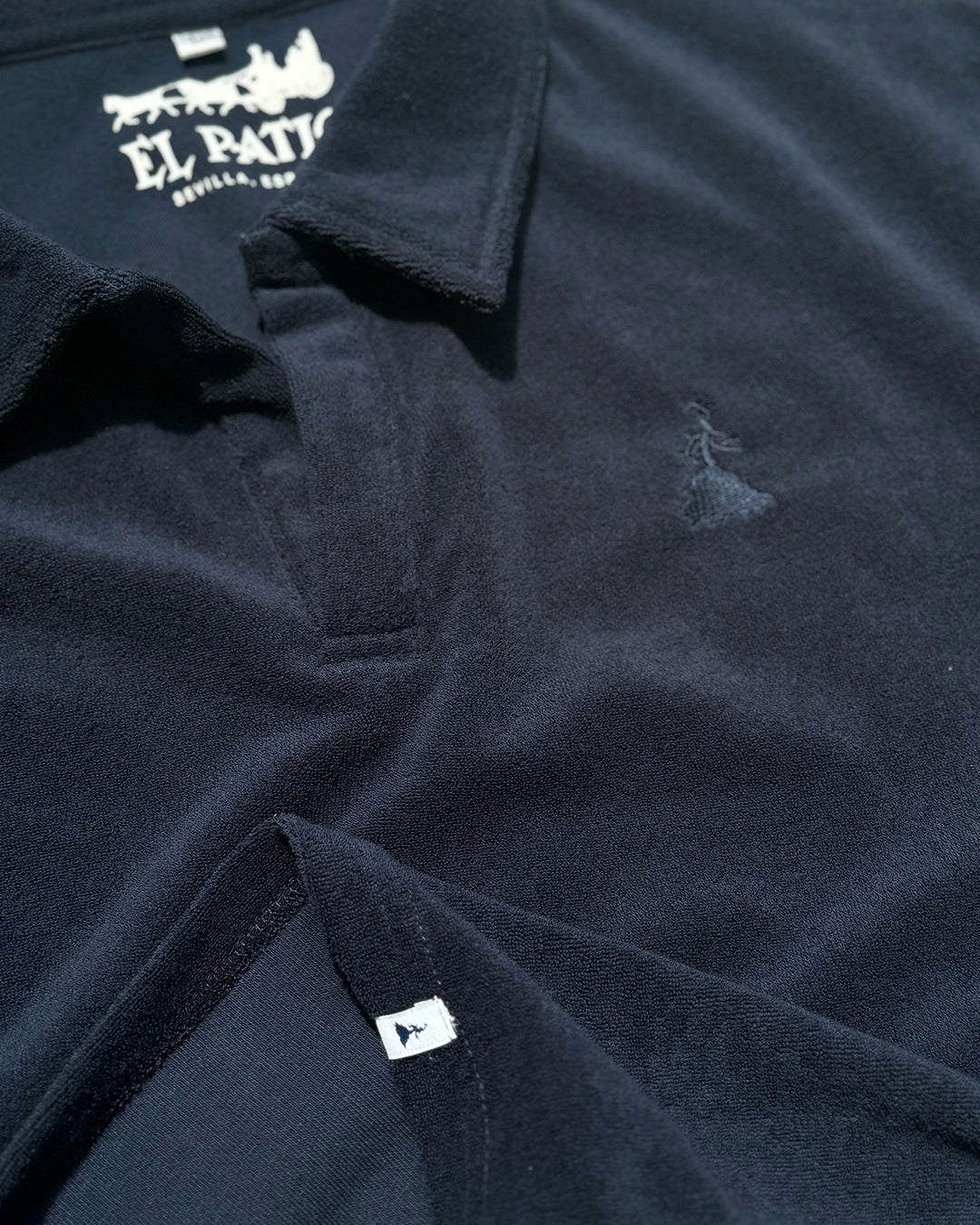 POLO DE FELPA FLAMENCA