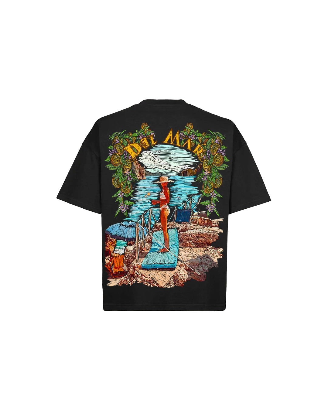 LA CAMISETA: DEL MAR (Corte Oversize Relajado)