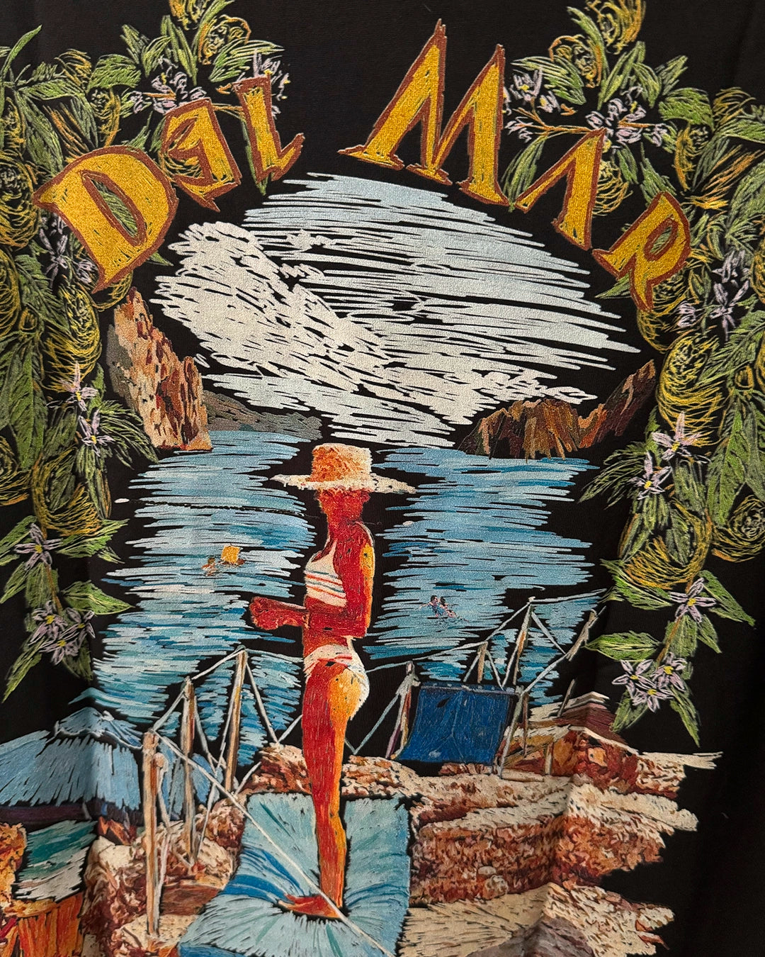 LA CAMISETA: DEL MAR (Corte Oversize Relajado)