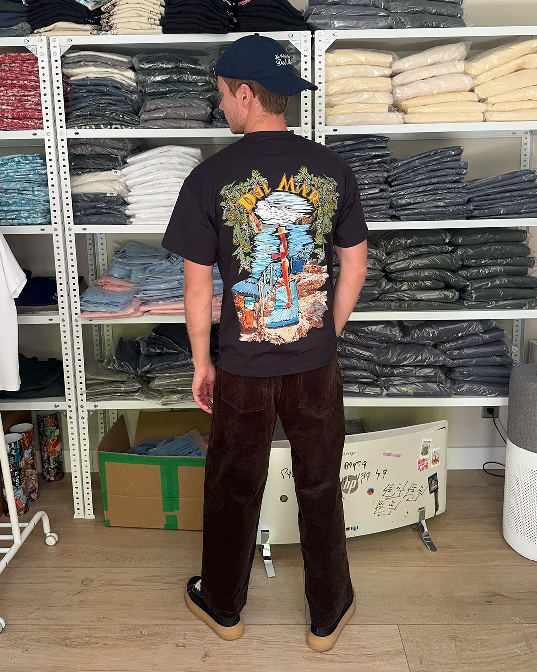 LA CAMISETA: DEL MAR (Corte Oversize Relajado)