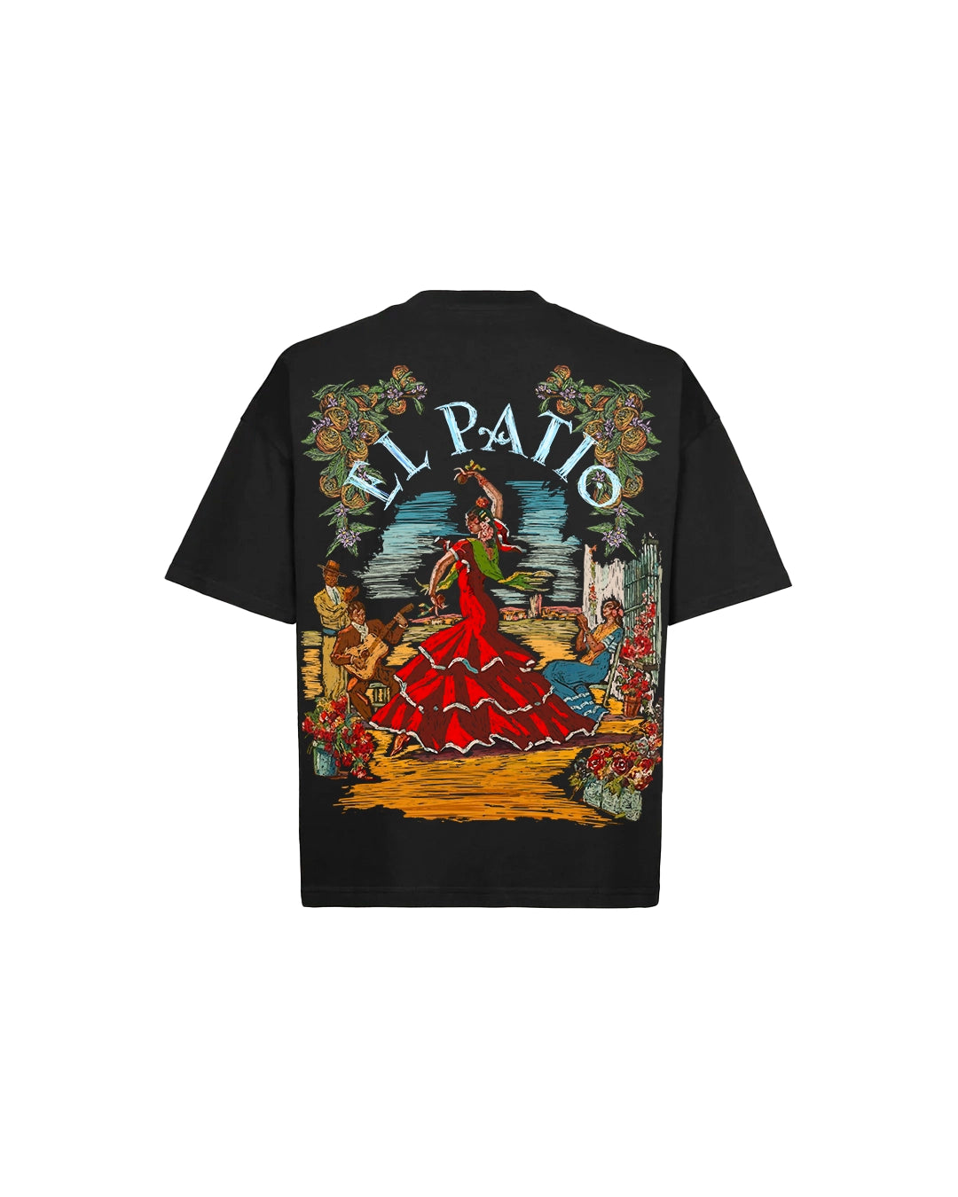 LA CAMISETA: FLAMENCA (Corte Oversize Relajado)