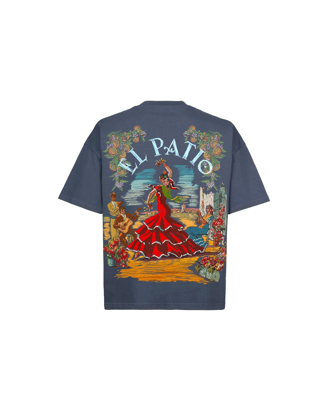 LA CAMISETA: FLAMENCA (Corte Oversize Relajado)