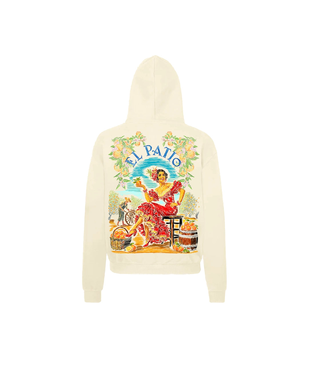 LA SUDADERA: NARANJAS