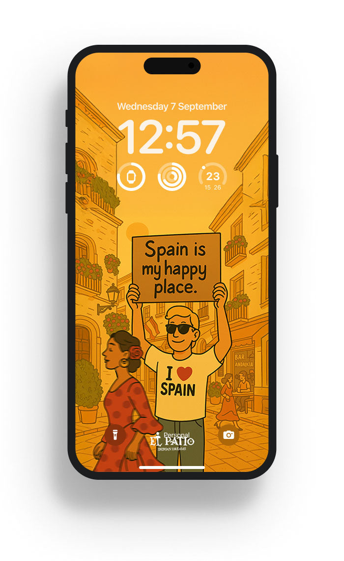 SPAIN IS MY HAPPY PLACE WALLPAPER I