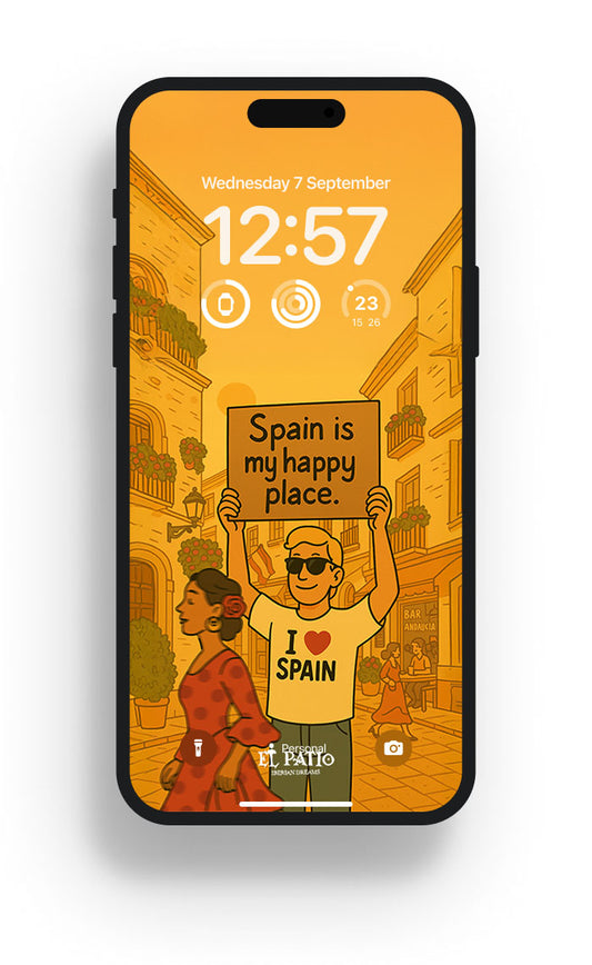 SPAIN IS MY HAPPY PLACE WALLPAPER I