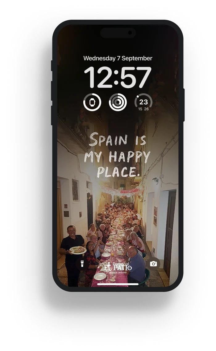 SPAIN IS MY HAPPY PLACE WALLPAPER IX