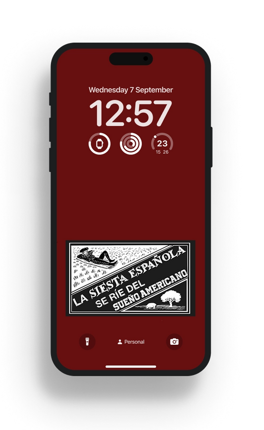 LA SIESTA ESPAÑOLA SE RIE DEL SUEÑO AMERICANO WALLPAPER