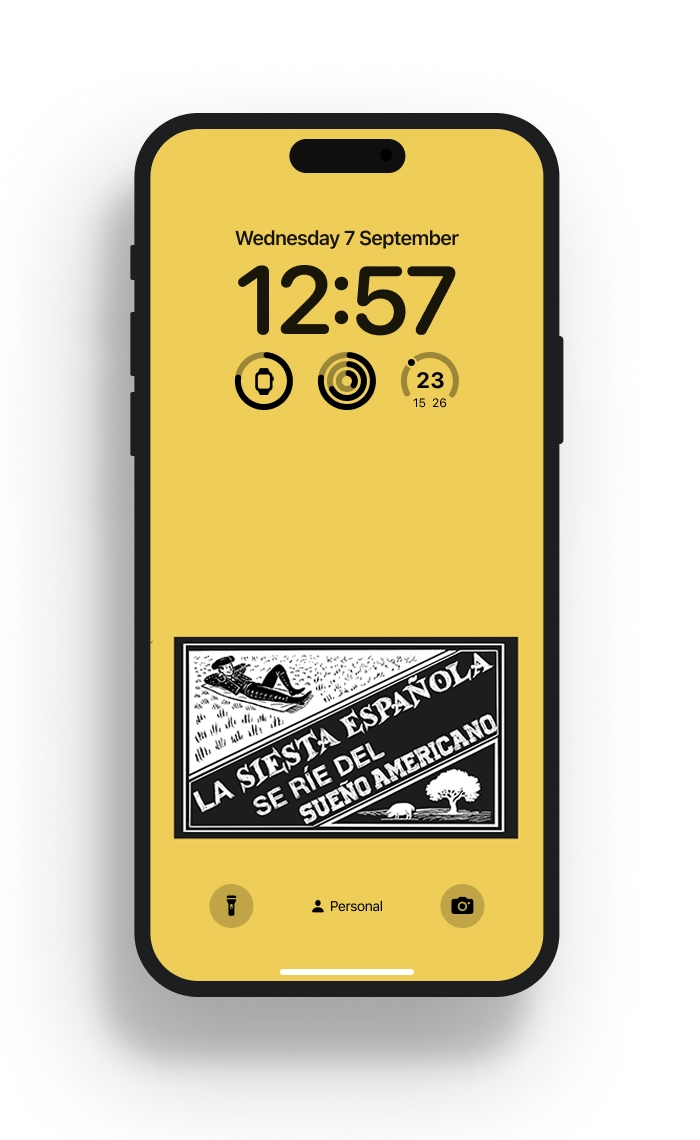 LA SIESTA ESPAÑOLA SE RIE DEL SUEÑO AMERICANO WALLPAPER