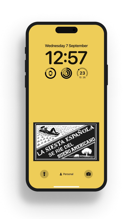 LA SIESTA ESPAÑOLA SE RIE DEL SUEÑO AMERICANO WALLPAPER