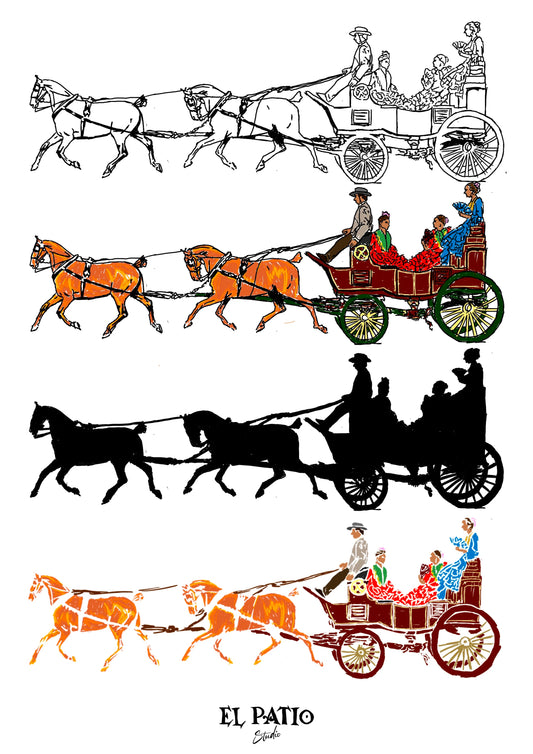 CARRIAGES STUDIO PRINT