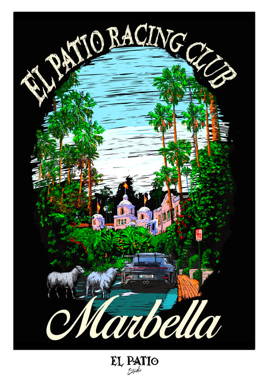 MARBELLA RACING CLUB STUDIO PRINT