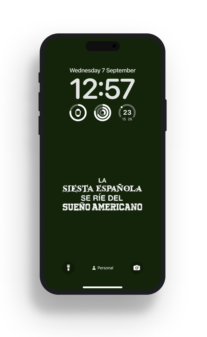 LA SIESTA ESPAÑOLA SE RÍE DEL SUEÑO AMERICANO WALLPAPER