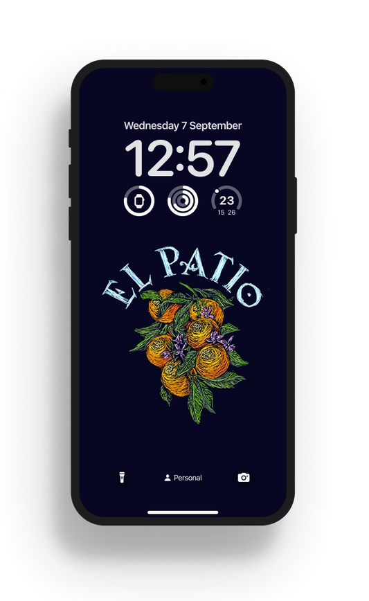 EL PATIO NARANJAS WALLPAPER