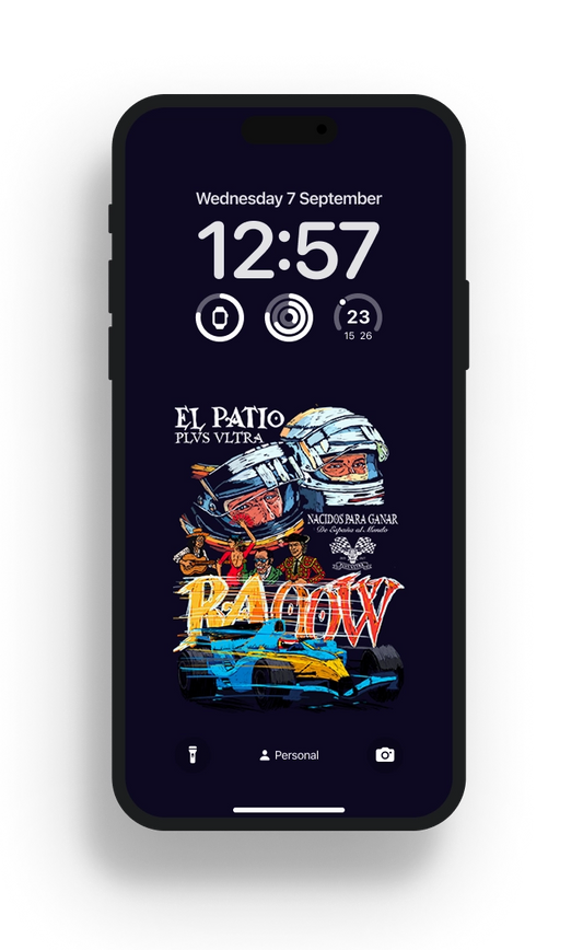 RACING POSTER WALLPAPER