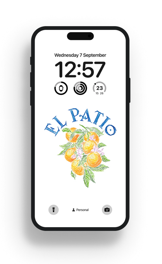 EL PATIO NARANJAS WALLPAPER