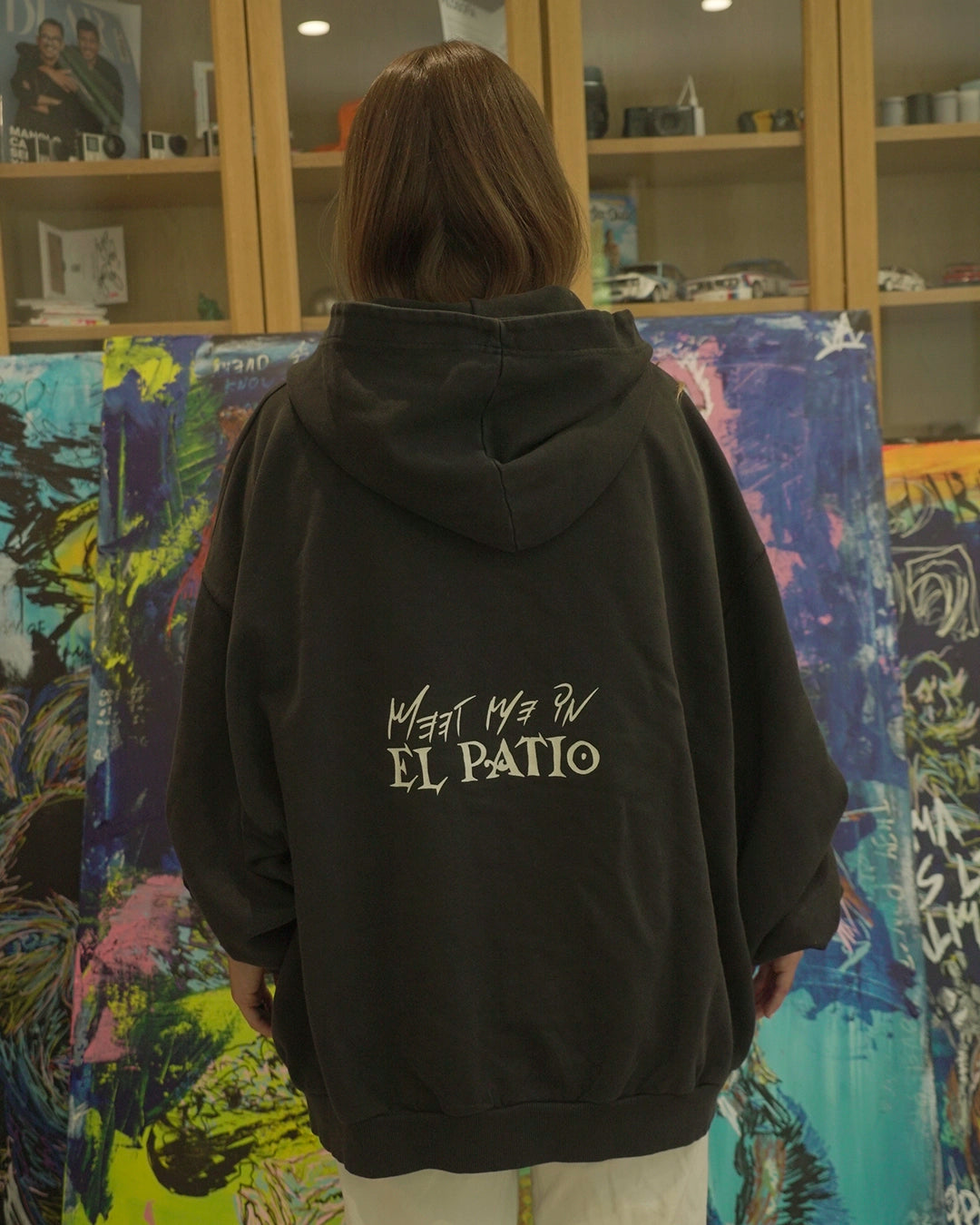 EL PATIO LOGO ZIP HOODIE