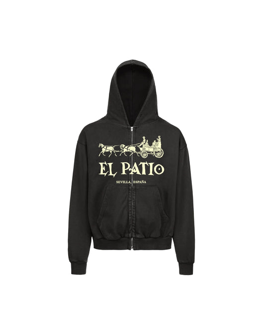 EL PATIO LOGO ZIP HOODIE