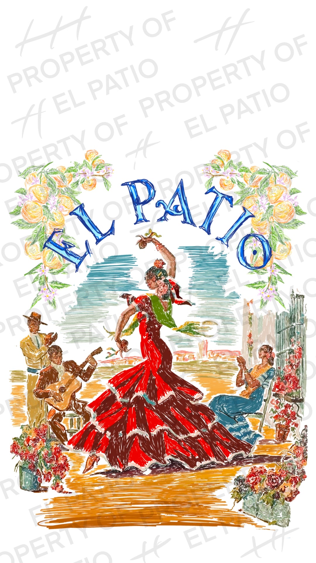 FLAMENCA WALLPAPER